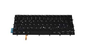 Dell Latitude 12 2in1 (7200) Tastatur DE (deutsch) schwarz mit Backlight