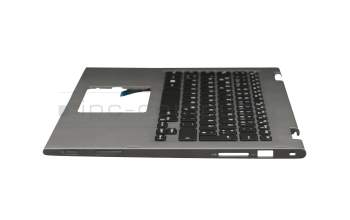 Dell Latitude 13 (3390) Original Tastatur inkl. Topcase DE (deutsch) schwarz/silber mit Backlight