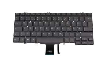 Dell Latitude 13 (7300) Original Tastatur DE (deutsch) schwarz mit Backlight