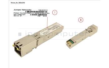 Fujitsu E:QFX-SFP-1GE-TL 1G RJ45 SFP (1PACK)