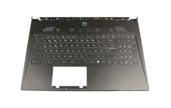 E2M-6H21011-G98 Original MSI Tastatur inkl. Topcase DE (deutsch) schwarz/schwarz mit Backlight
