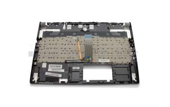 E2P-6H60521-D37 Original MSI Tastatur inkl. Topcase DE (deutsch) schwarz/schwarz mit Backlight Multicolor