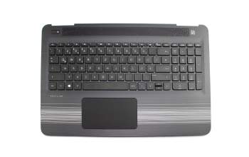 EAG3400410A Original HP Tastatur inkl. Topcase DE (deutsch) schwarz/schwarz
