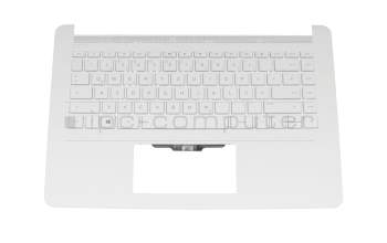 EAG72003020 Original HP Tastatur inkl. Topcase DE (deutsch) weiß/weiß
