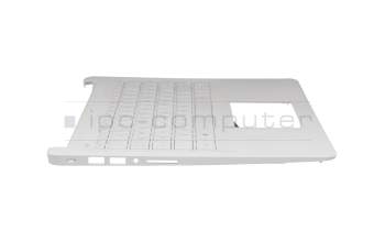 EBG72003020 Original HP Tastatur inkl. Topcase DE (deutsch) weiß/weiß