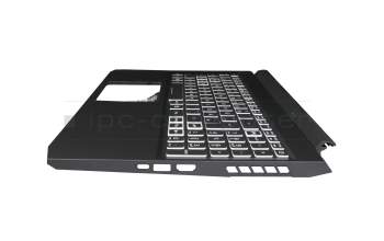 EC3AT000100 Original Acer Tastatur inkl. Topcase DE (deutsch) schwarz/weiß/schwarz mit Backlight