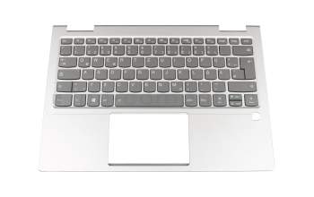 ET279000300 Original Lenovo Tastatur inkl. Topcase DE (deutsch) grau/silber mit Backlight