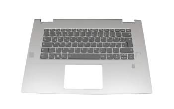 ET27G000100 Lenovo Tastatur inkl. Topcase DE (deutsch) schwarz/silber mit Backlight
