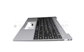 Emdoor NS14AP Original Tastatur inkl. Topcase DE (deutsch) schwarz/grau