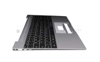 Emdoor NS15ARR Original Tastatur inkl. Topcase DE (deutsch) schwarz/grau
