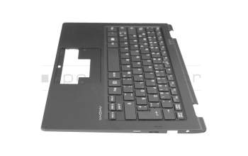Emdoor NT16H Original Tastatur inkl. Topcase DE (deutsch) schwarz/schwarz