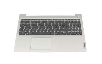 FA1JV0006X0 Original Lenovo Tastatur inkl. Topcase DE (deutsch) grau/silber