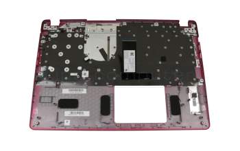 FA2CE000220 Original Acer Tastatur inkl. Topcase DE (deutsch) schwarz/rot mit Backlight