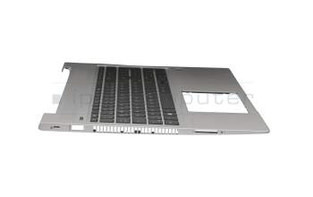 FAX8K003010 Original HP Tastatur inkl. Topcase DE (deutsch) schwarz/silber mit Backlight