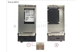 Fujitsu FTS:ETQSBN-L DX MLC SSD SAS 3.5\' 1.92TB 12G