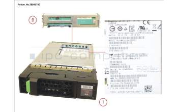 Fujitsu FUJ:CA07670-E143 DX S3 SED SSD SAS 1.6TB 12G 3.5