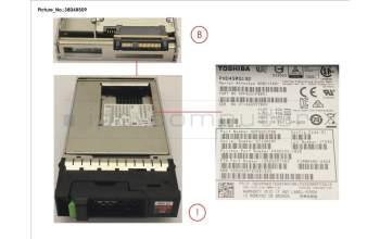 Fujitsu FUJ:CA07670-E185 DXS3 SED SSD SAS 1.92TB 12G 3.5 X1