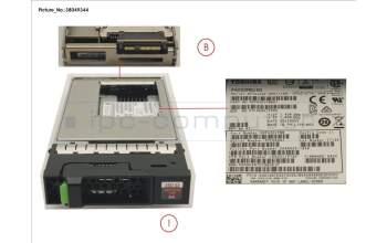 Fujitsu FUJ:CA07670-E243 DX S3 SED SSD SAS 1.6TB 12G 3.5 X1