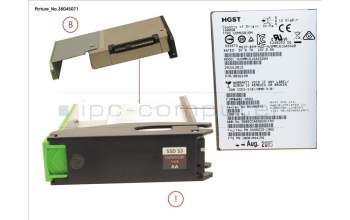 Fujitsu FUJ:CA07670-E381 DX HD-DE SPARE SSD 1,6TB