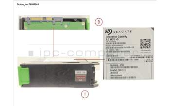 Fujitsu FUJ:CA07670-E453 DX HDDE HD NLSAS 3TB 7.2 3.5 X1