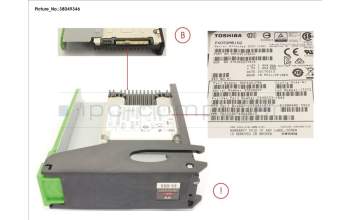 Fujitsu FUJ:CA07670-E461 DX HD-DE SPARE SSD 1,6TB