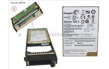 Fujitsu FUJ:CA07670-E602 DX S3 HDD SAS 300GB 15KRPM 2.5\" X1