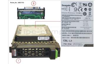 Fujitsu FUJ:CA07670-E615 DX S3 HDD SAS 1.2TB 10KRPM 2.5\" X1