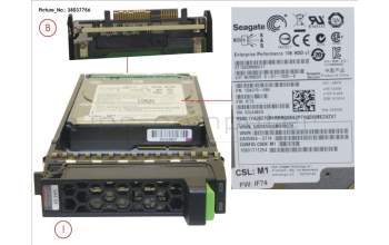 Fujitsu FUJ:CA07670-E625 DX S3 HD SED 1.2TB 10KRPM 2.5\" X1
