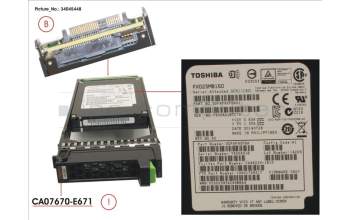 Fujitsu FUJ:CA07670-E671 DX 200F S3 MLC SSD 2.5\" 1.6TB X1