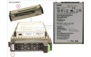 Fujitsu FUJ:CA07670-E752 DX S3 MLC SSD 2.5\' 800GB SAS3