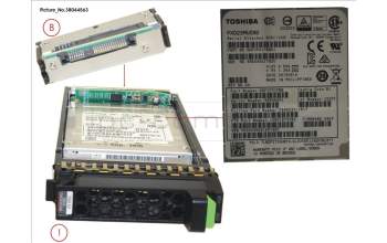 Fujitsu FUJ:CA07670-E792 DXS3 SED SSD SAS 800GB 12G 2.5 X1