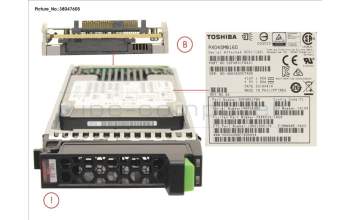 Fujitsu FUJ:CA07670-E833 DXS3 MLC SSD 2.5\' 1.6TB X1