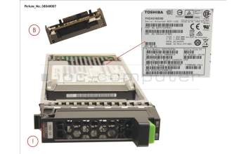 Fujitsu FUJ:CA07670-E834 DXS3 MLC SSD SAS 960GB 12G 2.5 X1