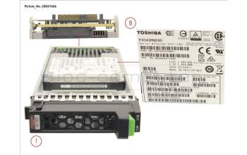 Fujitsu FUJ:CA07670-E842 DXS3 SED SSD SAS 800GB 12G 2.5 X1