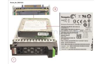 Fujitsu FUJ:CA07670-E864 DX S3 SED DRIVE 2.5\' 900GB 10KRPM