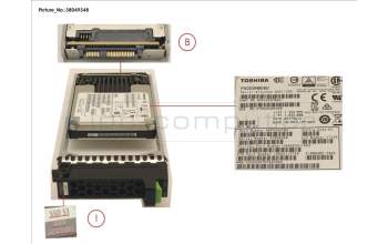 Fujitsu FUJ:CA07670-E902 DXS3 MLC SSD 2.5\' 800GB SAS3X1
