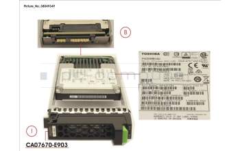 Fujitsu FUJ:CA07670-E903 DXS3 MLC SSD 2.5\' 1.6TB X1