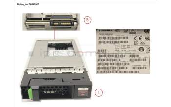 Fujitsu FUJ:CA08226-E234 DX S4 MLC SSD SAS 3.5\' 960GB 12G