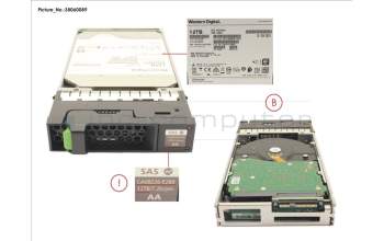Fujitsu FUJ:CA08226-E260 DX S3/S4 SED NLSAS 12TB 7.2 3.5 X1