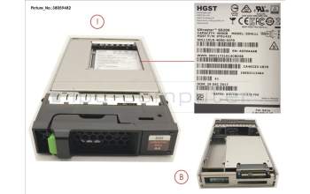 Fujitsu FUJ:CA08226-E261 DX S3/S4 SSD SAS 3.5\' 400GB 12G
