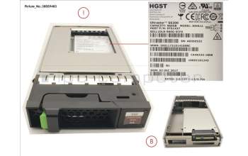 Fujitsu FUJ:CA08226-E264 DX S3/S4 SSD SAS 3.5\' 960GB 12G
