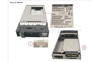 Fujitsu FUJ:CA08226-E274 DX S3/S4 SSD SAS 3.5\' 960GB 12G