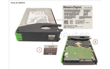 Fujitsu FUJ:CA08226-E534 DX S3/S4 HDDE HD DRIVE 4TB 7.2K