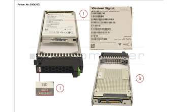 Fujitsu FUJ:CA08226-E651 DX S3/S4 SSD SAS 2.5\" 400GB DWPD10 12G