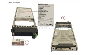 Fujitsu FUJ:CA08226-E655 DX S3/S4 SSD SAS 2.5\" 1.92TB DWPD1 12G
