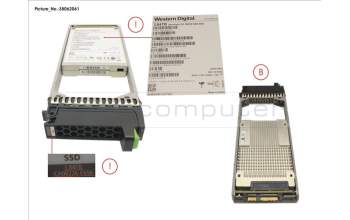 Fujitsu FUJ:CA08226-E656 DX S3/S4 SSD SAS 2.5\" 3.84TB DWPD1 12G