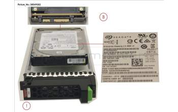 Fujitsu FUJ:CA08226-E851 DX S4 HD DRIVE 2.5\' 1.0TB 7.2K