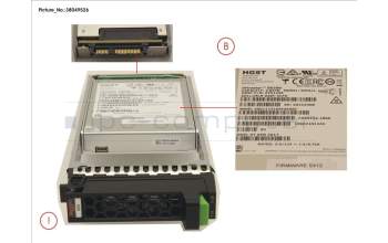 Fujitsu FUJ:CA08226-E896 DX MLC SSD SAS 2.5\' 3.84TB 12G