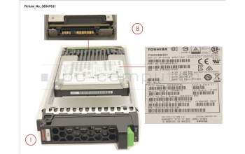 Fujitsu FUJ:CA08226-E906 DX MLC SSD SAS 2.5\' 3.84TB 12G