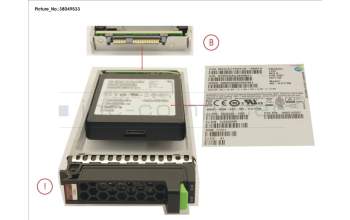 Fujitsu FUJ:CA08226-E925 DX S4 MLC SSD SAS 2.5\' 1.92TB 12G
